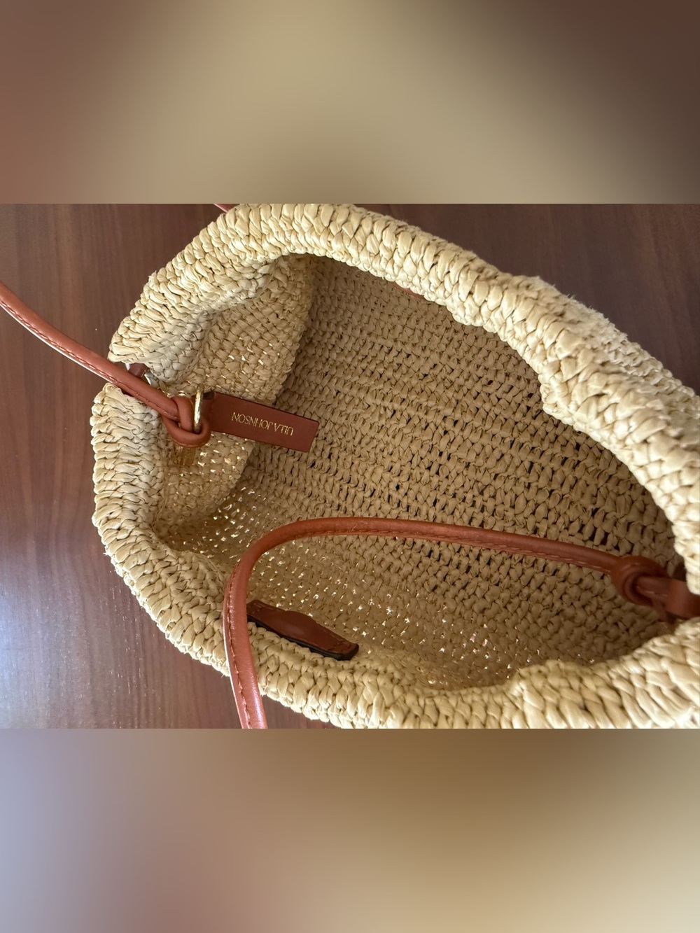 Ulla Johnson - Lali Mini Pouch Raffia Natural - Picture 5 of 7